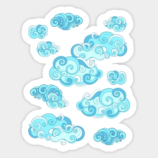 Fairytale Weather Forecast Print Sticker